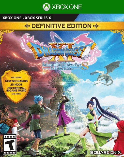 Dragon Quest XI S: Echoes of an Elusive Age Definitive Edition box art for Xbox One